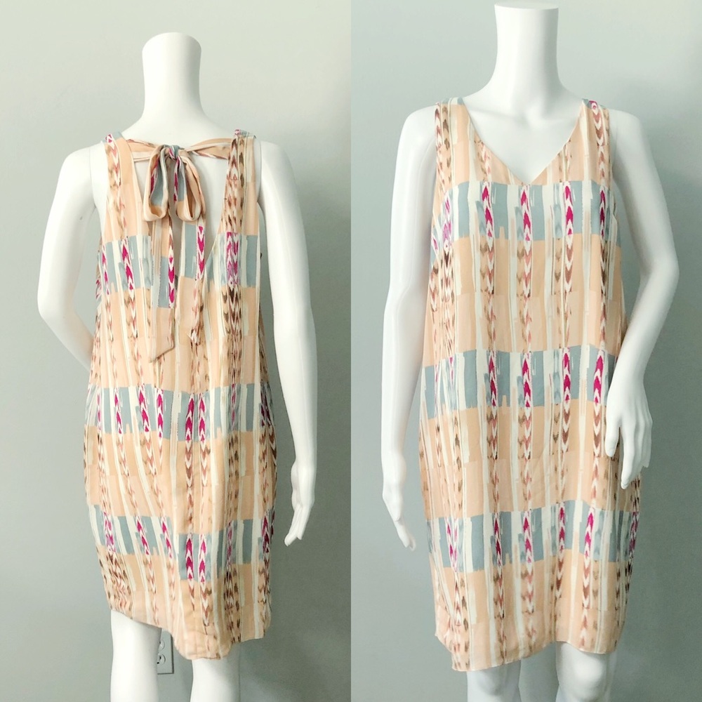 🚫 SOLD 🚫 Eighty Sixty Nordstrom Sleeveless Bow Back Dress